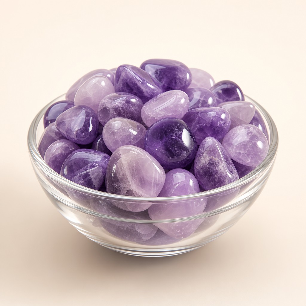 Amethyst Tumbled Mix